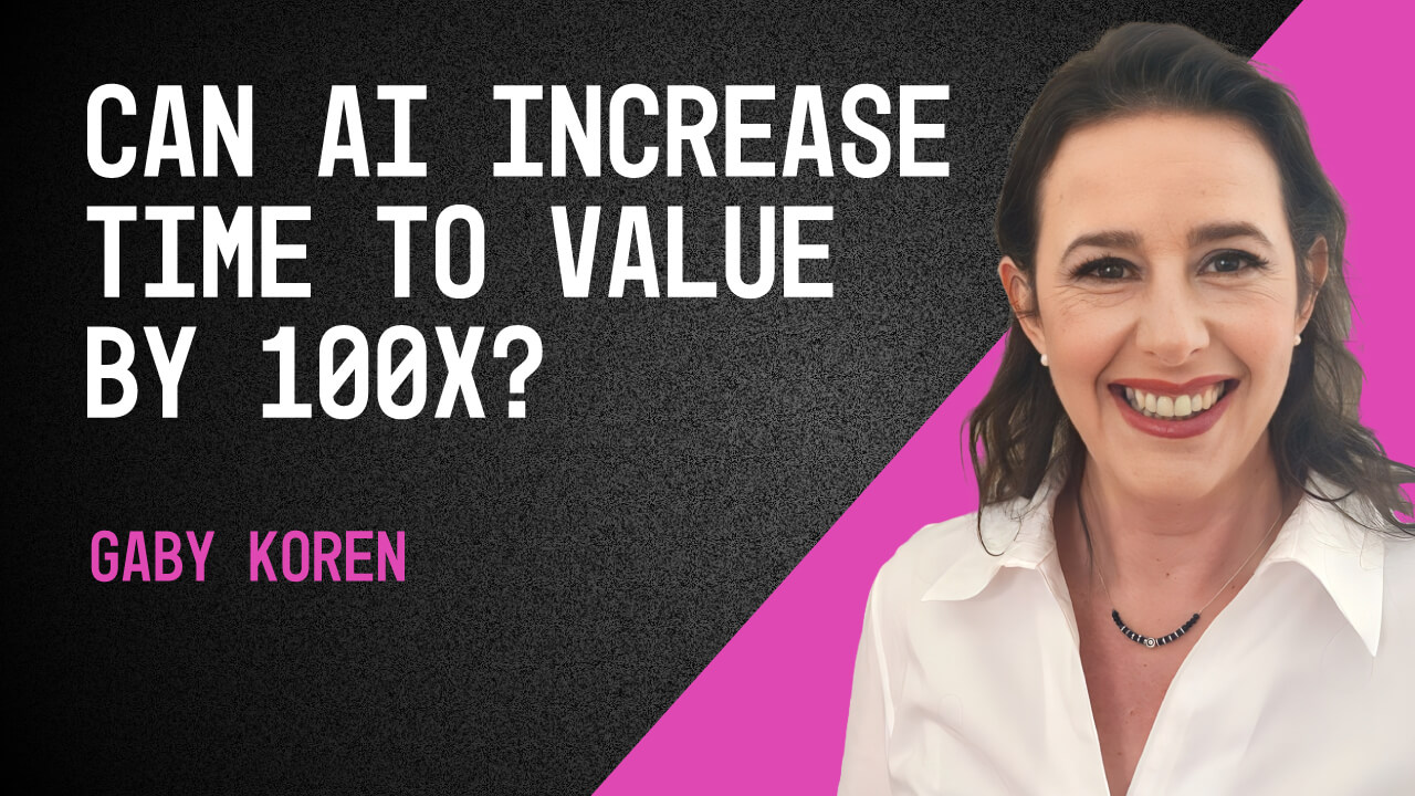 Can AI Increase Time to Value by 100x podcast promo cover