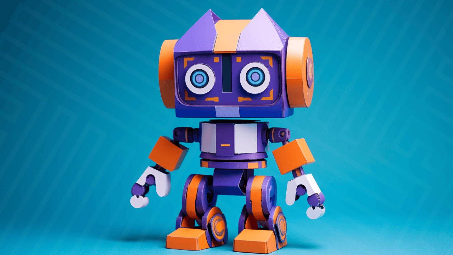 AI-generated image representing AI chatbots