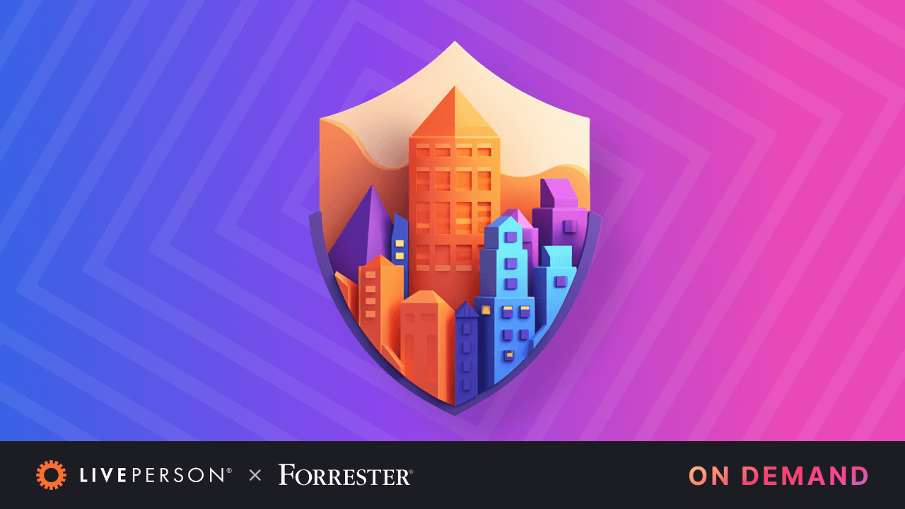 illustration of AI safety for enterprises with buildings drawn in a shield