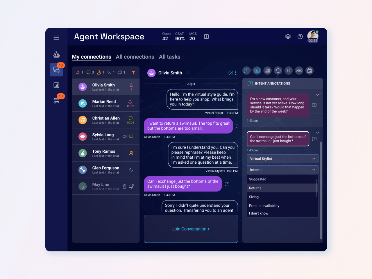 AI annotator for optimizations and bot tuning