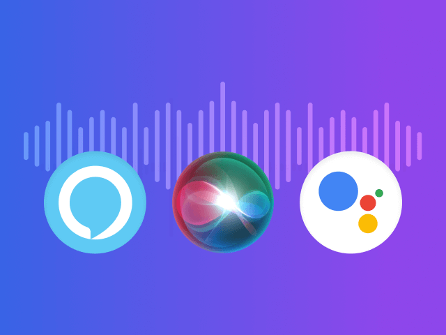 Example of mobile and voice AI assistants