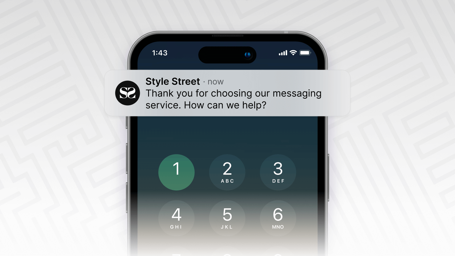 Customer receiving text instead of waiting on hold, helping improve contact center as a service solutions for call centers